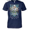 Los Angeles Dodgers 25th Time National League Champions 2024 T-Shirt