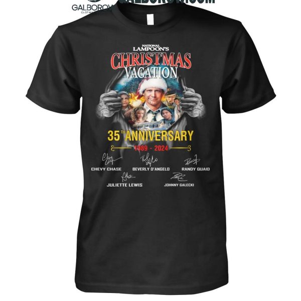 National Lampoon’s Christmas Vacation 35th Anniversary 1989-2024 T-Shirt