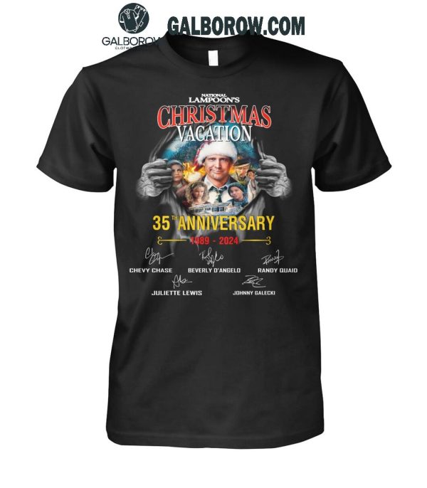 National Lampoon’s Christmas Vacation 35th Anniversary 1989-2024 T-Shirt