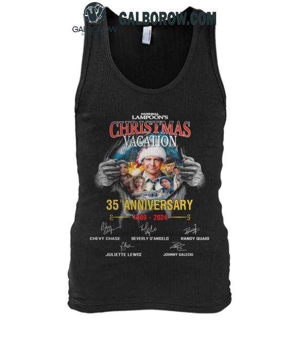 National Lampoon’s Christmas Vacation 35th Anniversary 1989-2024 T-Shirt