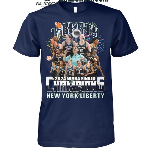 New York Liberty 2024 WNBA Champs New Yorker Pride T-Shirt