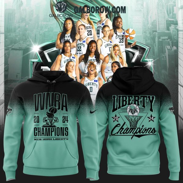 New York Liberty NY Proud Of Our Girls WNBA Champions 2024 Hoodie T-Shirt