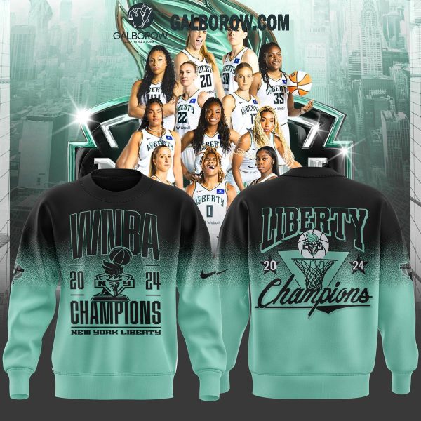 New York Liberty NY Proud Of Our Girls WNBA Champions 2024 Hoodie T-Shirt