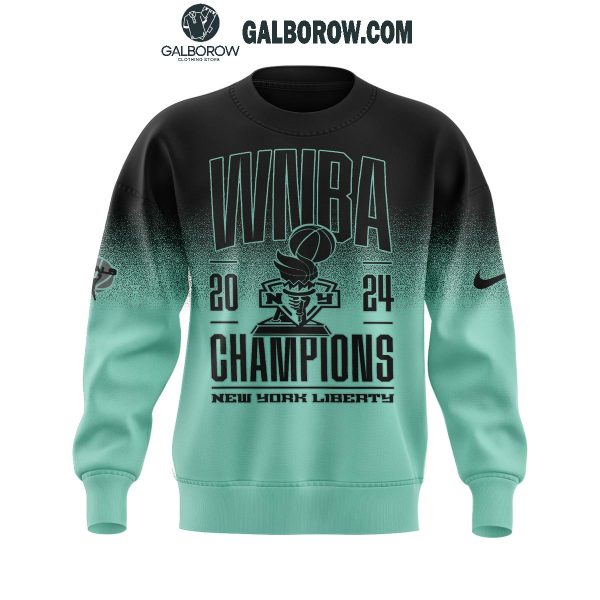 New York Liberty NY Proud Of Our Girls WNBA Champions 2024 Hoodie T-Shirt