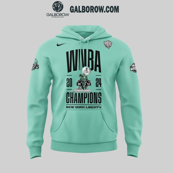 New York Liberty WNBA Champions 2024 NY Pride Hoodie T-Shirt