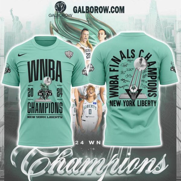 New York Liberty WNBA Champions 2024 NY Pride Hoodie T-Shirt