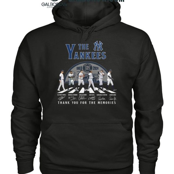 New York Yankees 1903 2024 The Yankees 121 Years Thank You For The Memories T Shirt 2 A8xkH.jpg