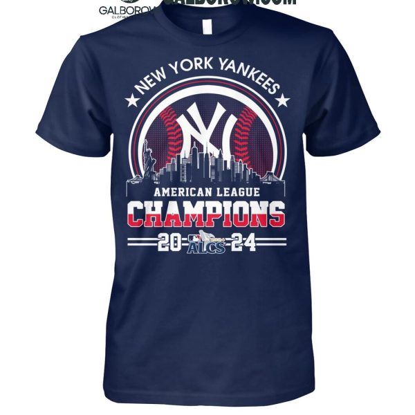 New York Yankees 2024 American League Champions The Yankees T-Shirt