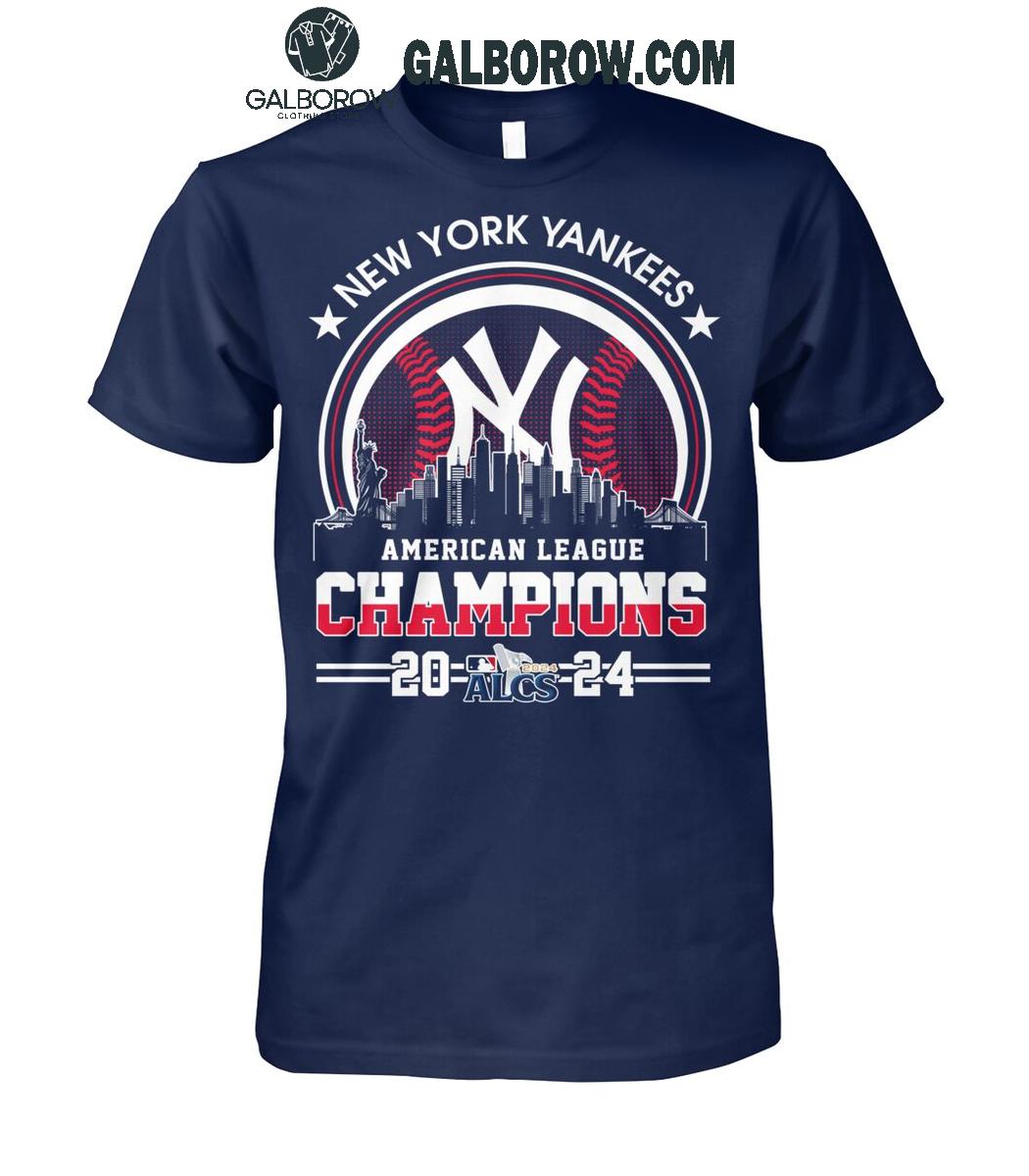 New York Yankees 2024 American League Champions The Yankees T-Shirt