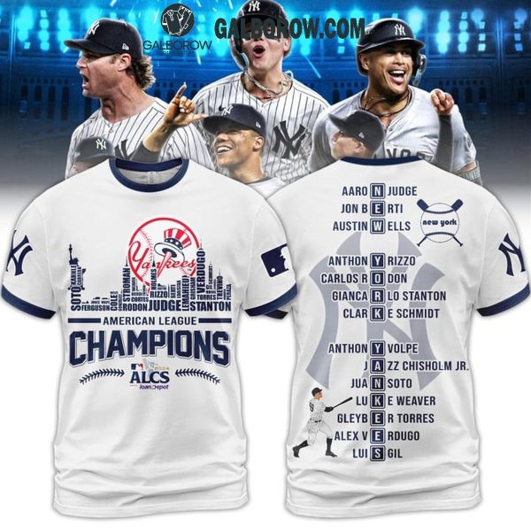 New York Yankees American League ALCS Champions 2024 Hoodie T-Shirt