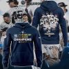 New York Yankees American League Champions 2024 Gray Design Hoodie T Shirt