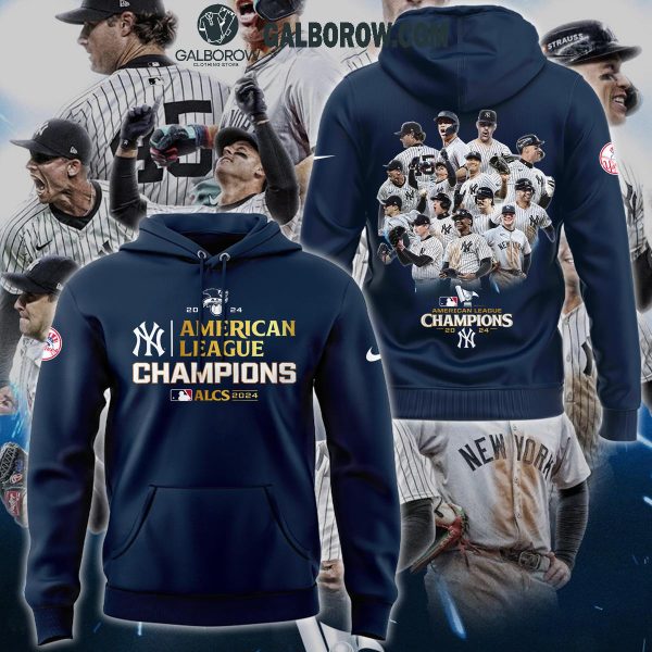 New York Yankees American League Champions 2024 Hoodie T Shirt