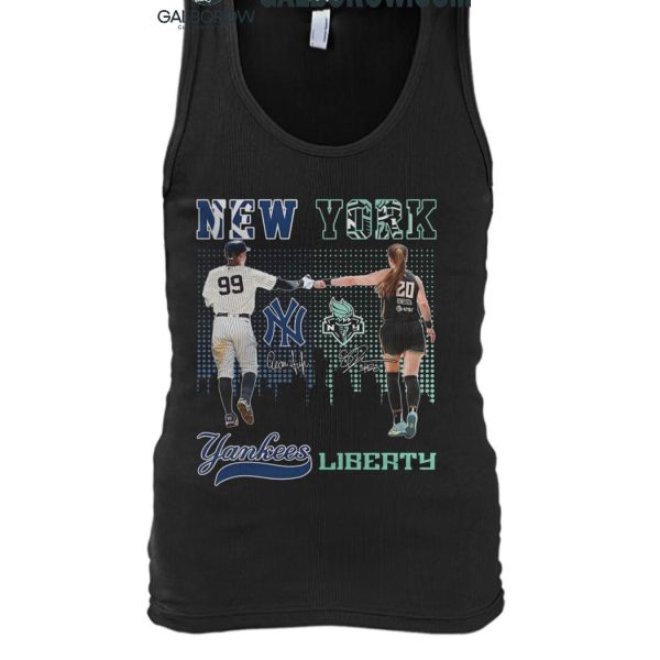 New York Yankees New York Liberty Pride Of New Yorker T Shirt