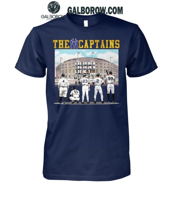 New York Yankees The Yankees Captain Squad 2024 T-Shirt