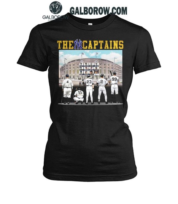 New York Yankees The Yankees Captain Squad 2024 T-Shirt