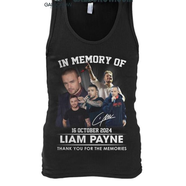 One Direction In Memory Of Liam Payne 2024 Thank You For The Memories T Shirt