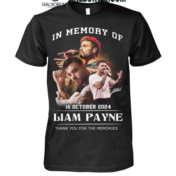 One Direction In Memory Of Liam Payne Thank You T-Shirt