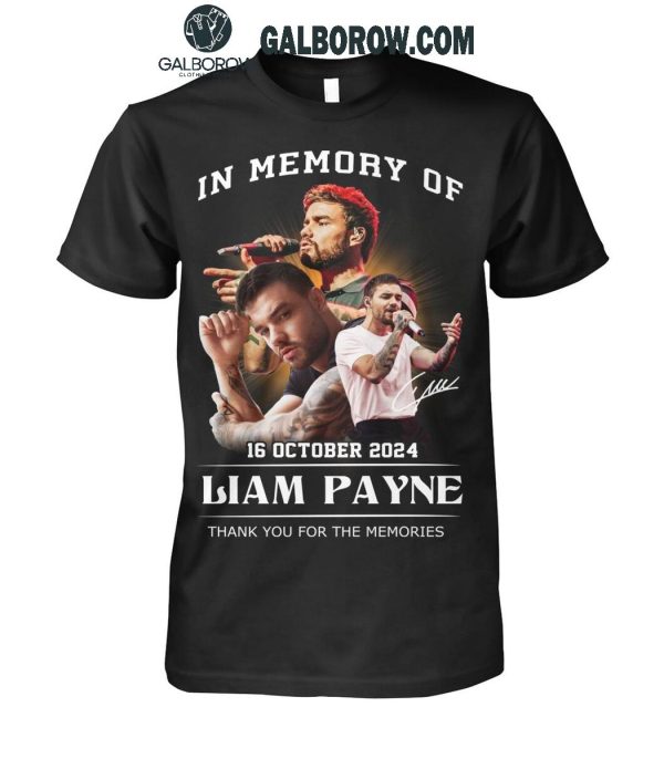 One Direction In Memory Of Liam Payne Thank You T-Shirt