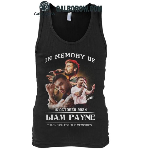 One Direction In Memory Of Liam Payne Thank You T-Shirt