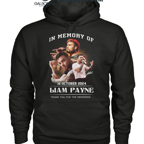 One Direction In Memory Of Liam Payne Thank You T Shirt