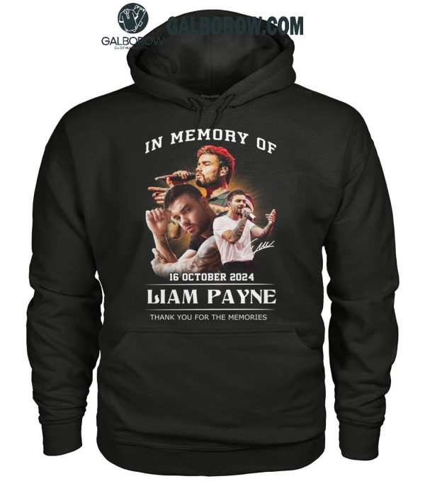 One Direction In Memory Of Liam Payne Thank You T-Shirt