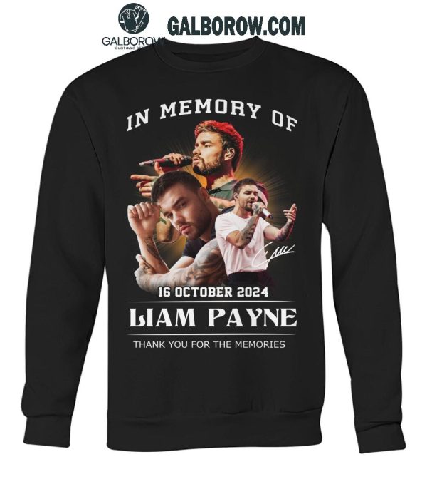 One Direction In Memory Of Liam Payne Thank You T-Shirt