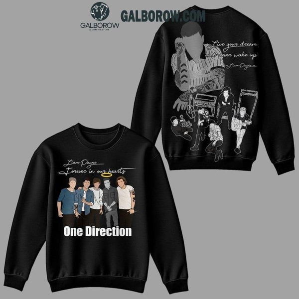 One Direction Liam Payne Forever In Our Heart Hoodie T-Shirt Black Version