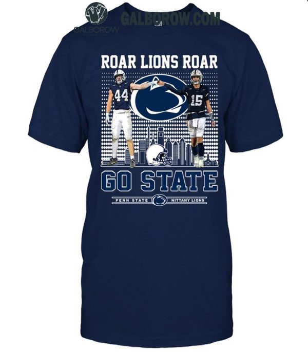 Penn State Nittany Lions Roar Lions Roar Go State T-Shirt