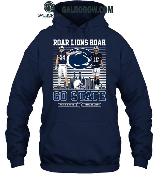 Penn State Nittany Lions Roar Lions Roar Go State T-Shirt