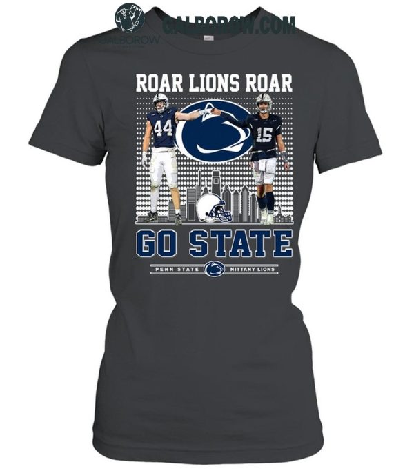 Penn State Nittany Lions Roar Lions Roar Go State T-Shirt