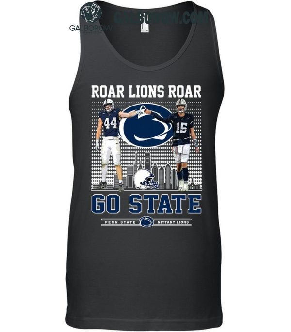 Penn State Nittany Lions Roar Lions Roar Go State T-Shirt