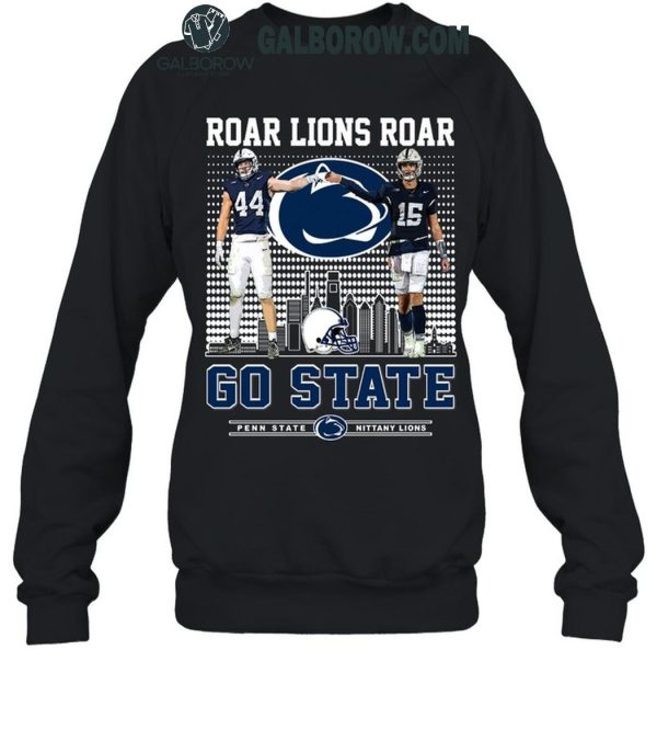 Penn State Nittany Lions Roar Lions Roar Go State T-Shirt