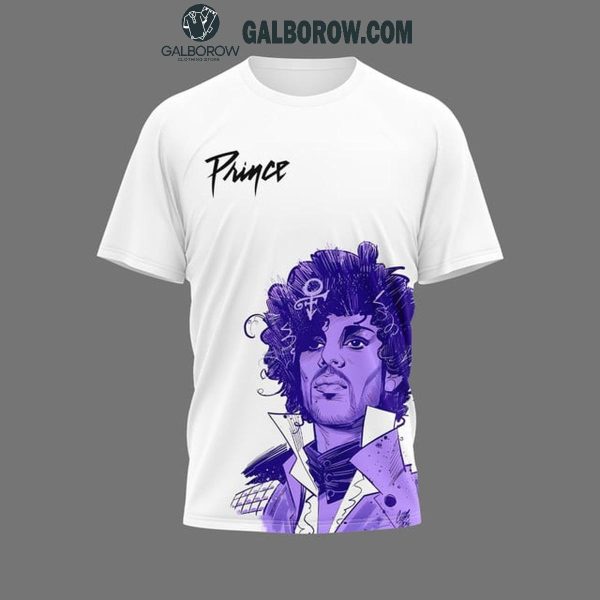 Prince Come On Raise Your Hand Purple Rain Hoodie T-Shirt