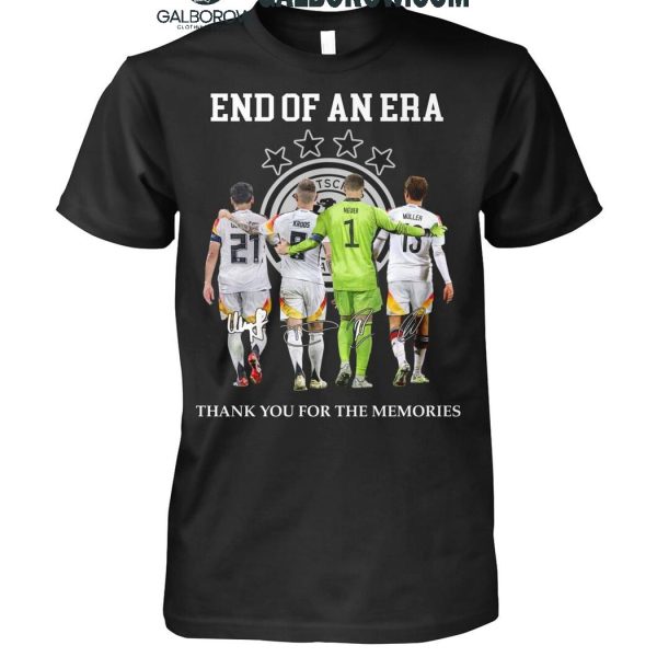 Real Madrid End Of An Era Thank You For The Memories T-Shirt