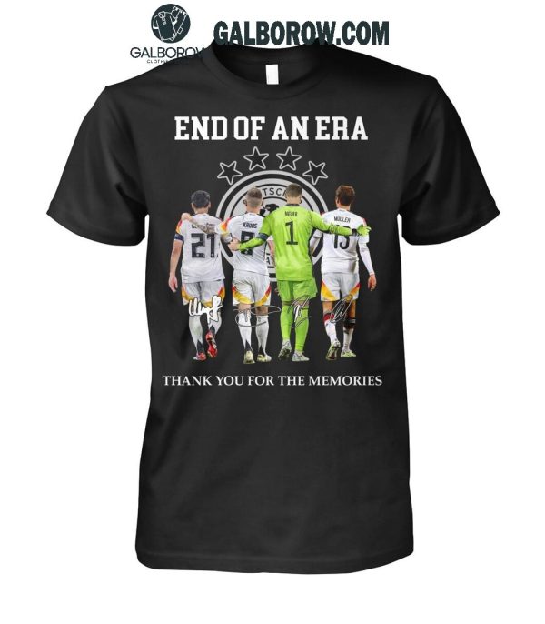 Real Madrid End Of An Era Thank You For The Memories T-Shirt