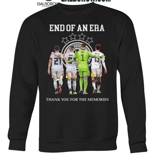 Real Madrid End Of An Era Thank You For The Memories T Shirt