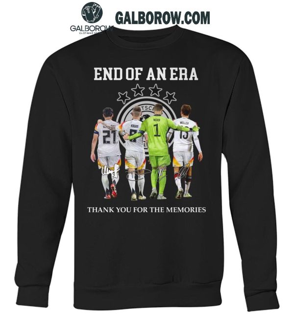 Real Madrid End Of An Era Thank You For The Memories T-Shirt