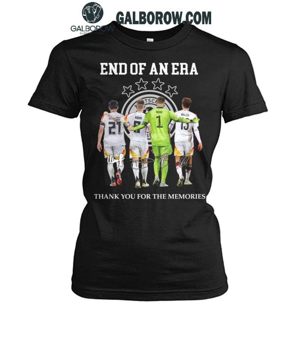 Real Madrid End Of An Era Thank You For The Memories T-Shirt