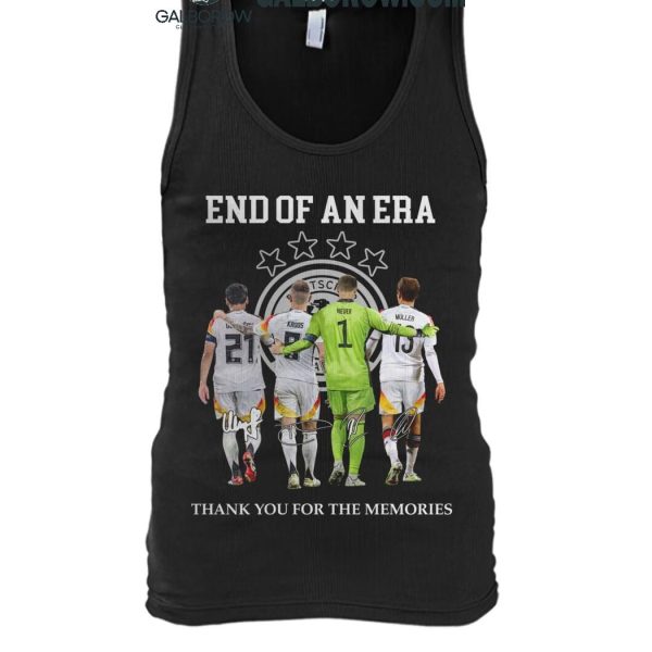 Real Madrid End Of An Era Thank You For The Memories T Shirt