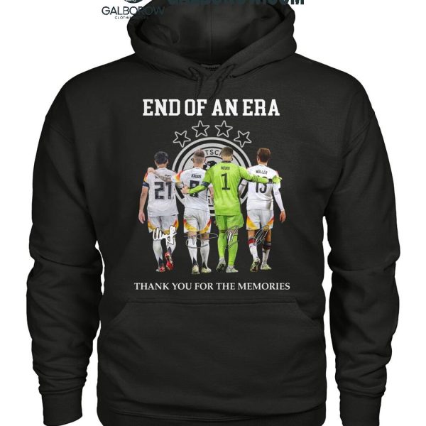 Real Madrid End Of An Era Thank You For The Memories T Shirt