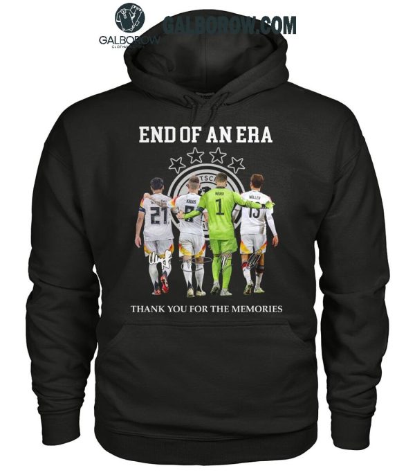 Real Madrid End Of An Era Thank You For The Memories T-Shirt