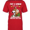 Snoopy Christmas On The Naughty List And I Regret Nothing T-Shirt