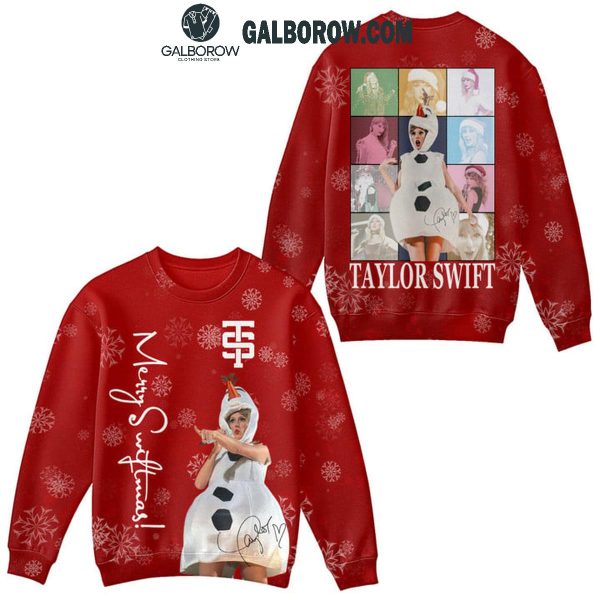 Taylor Swift I Am Snowman Merry Christmas Swiftmas Hoodie T-Shirt