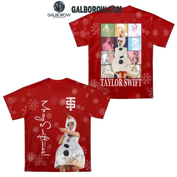 Taylor Swift I Am Snowman Merry Christmas Swiftmas Hoodie T-Shirt