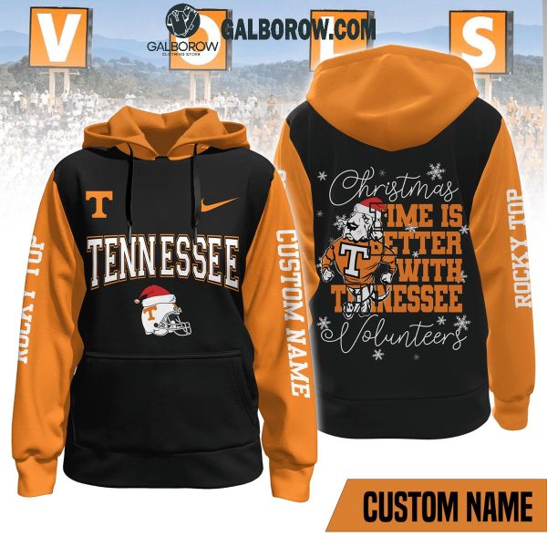 Tennessee Volunteers Christmas Time Is Better With Tennessee Vols Hoodie T-Shirt