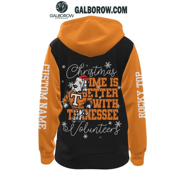 Tennessee Volunteers Christmas Time Is Better With Tennessee Vols Hoodie T-Shirt