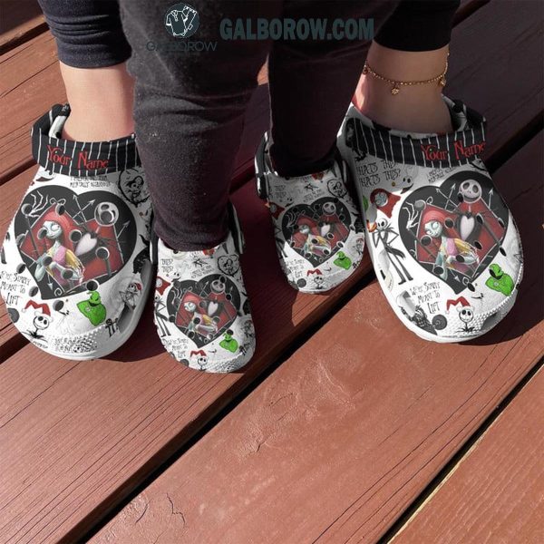 The Nightmare Before Christmas Jack Sally Ate Meant To Be Personalized Crocs Clogs