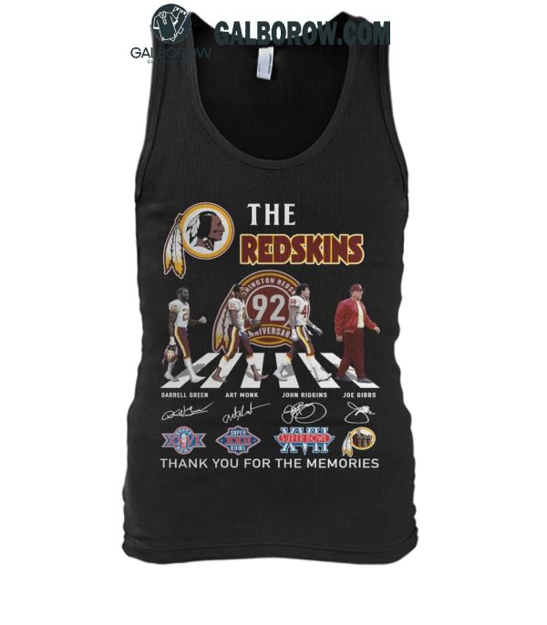 Washington Redskins Thank You For The Memories The Legends The Redskins 2024 T-Shirt