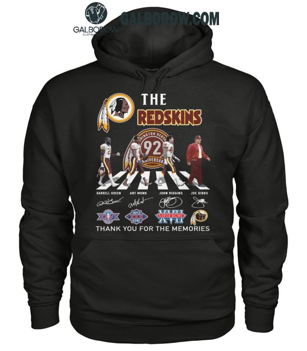 Washington Redskins Thank You For The Memories The Legends The Redskins 2024 T-Shirt