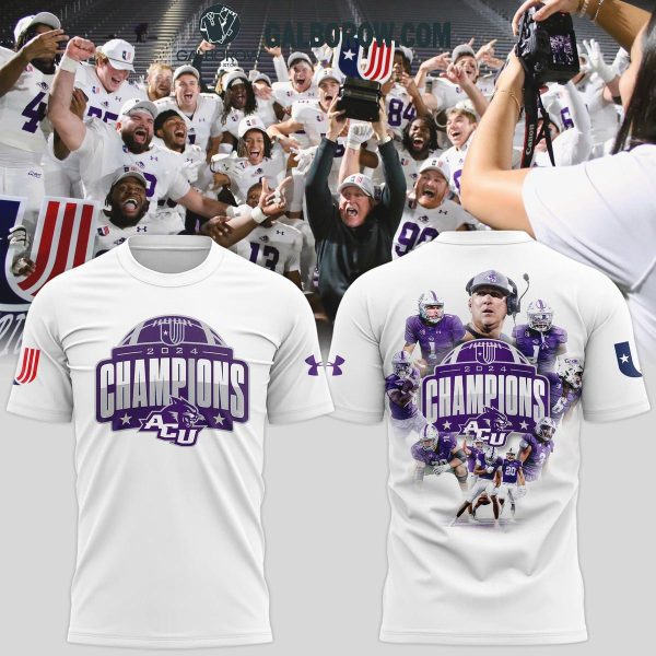 Abilene Christian UAC Football Conference Champs 2024 Hoodie T-Shirt